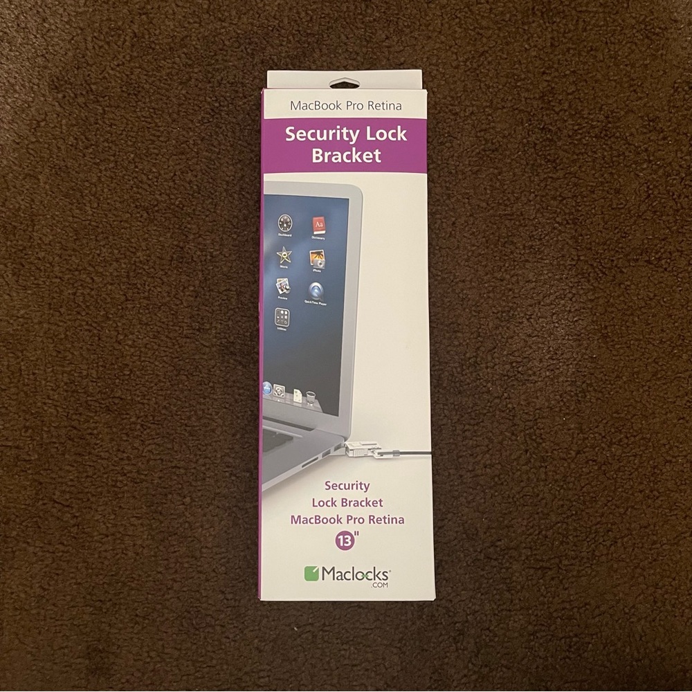 MacBook Pro Retina 13” Security Lock Bracket ✔️
